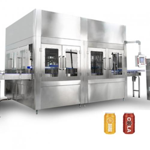 Automatic 2-in-1 Aluninum Can Carbonated Drinks / Soda Drinks Filling Machine